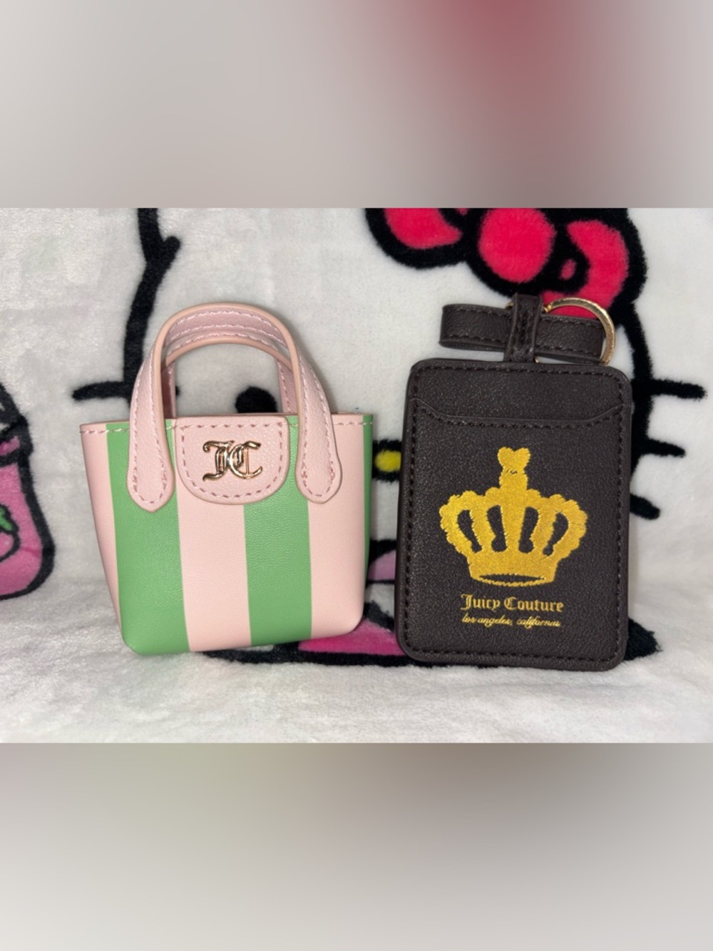 Juicy bag charms